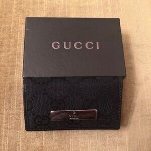 BNIB Gucci Canvas Key Holder - Vintage